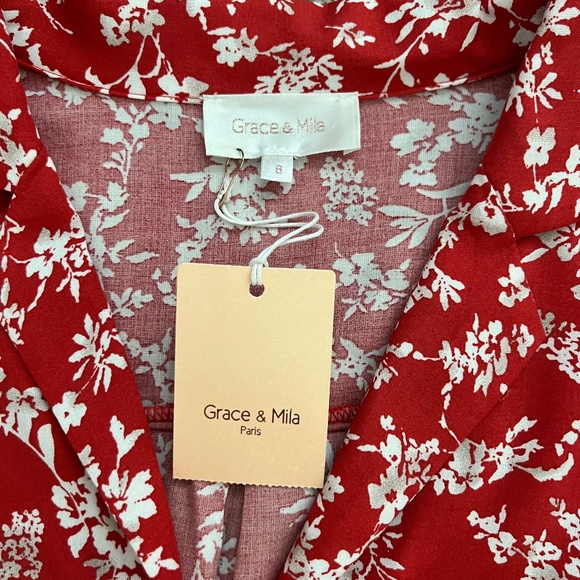 Floral Print Grace and Mila Maxi Dress - Picture 3 of 4